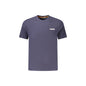 Napapijri T-Shirt Uomo Blu Maniche Corte Girocollo Stampa Logo - foto prodotto