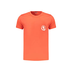 Bikkembergs T-Shirt Manga Curta Homem Laranja Estampa Logo