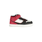 Gas Sneakers Bambino Rosse Alte Lacci Elastici Strap Logo unisex Rosso - foto prodotto