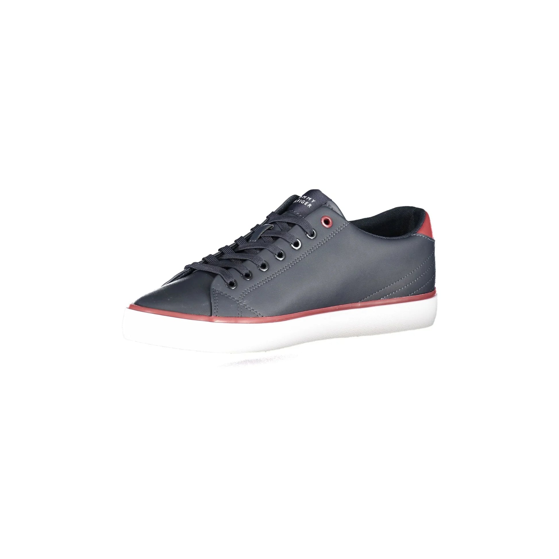 TOMMY HILFIGER Scarpe Sneakers Uomo Blu con Dettagli a Contrasto - vista 3