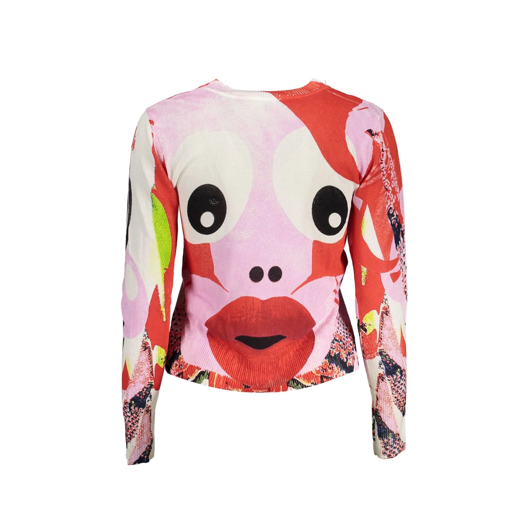 DESIGUAL MAGLIA DONNA ROSA