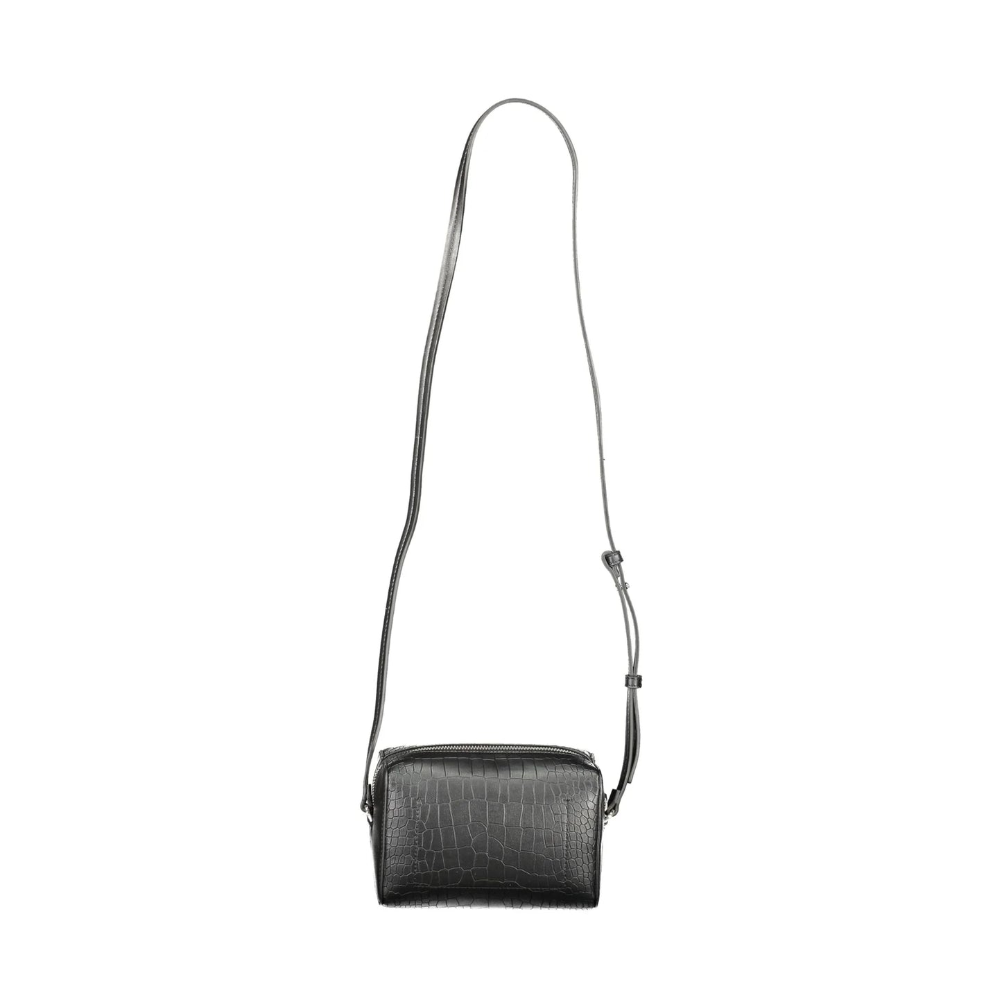 CALVIN KLEIN Borsa Donna Nera a Tracolla con Zip e Dettagli a Contrasto Borse nero - vista 2