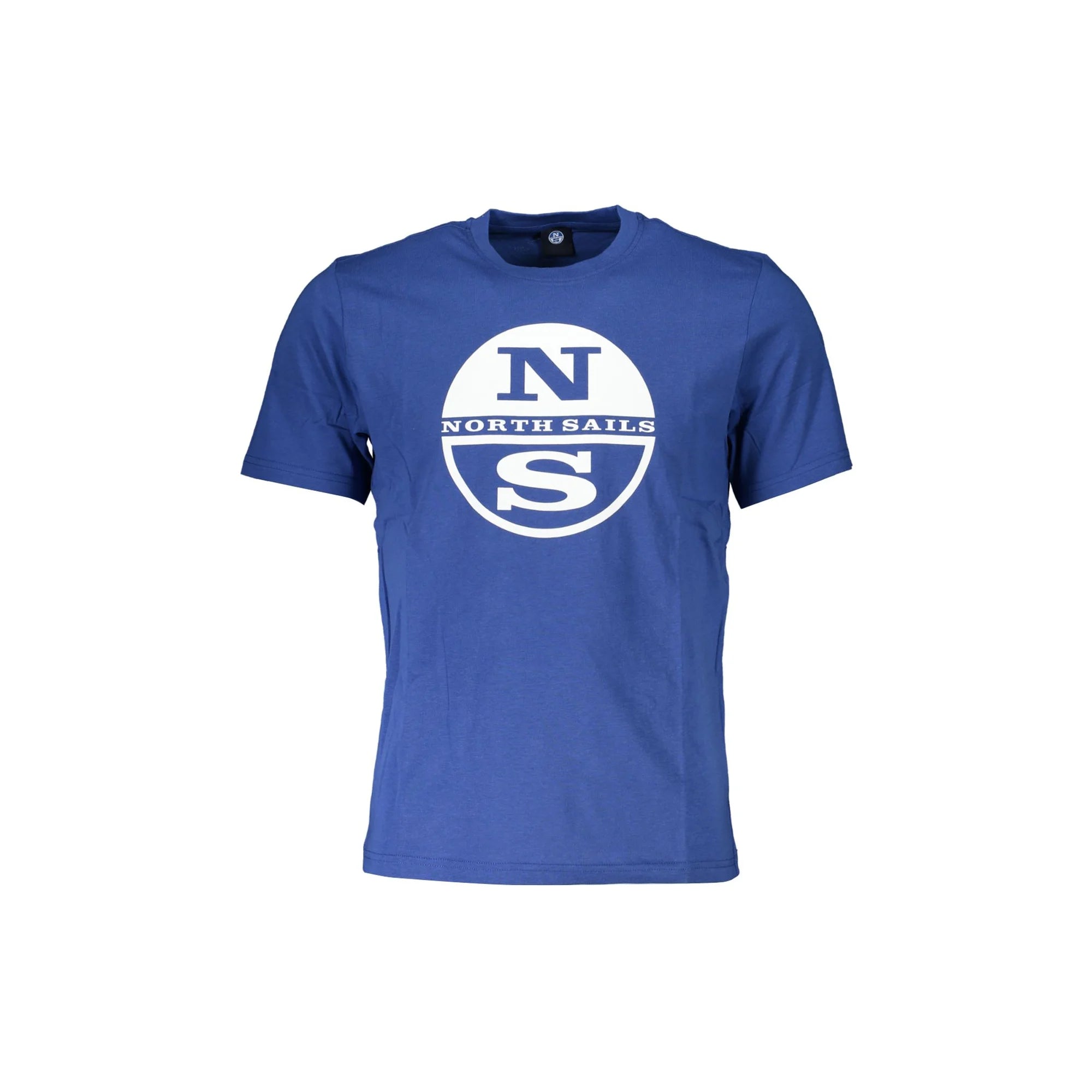 North Sails T-Shirt Maniche Corte Uomo Blu Stampa Logo - foto prodotto