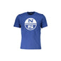 North Sails T-Shirt Maniche Corte Uomo Blu Stampa Logo - foto prodotto