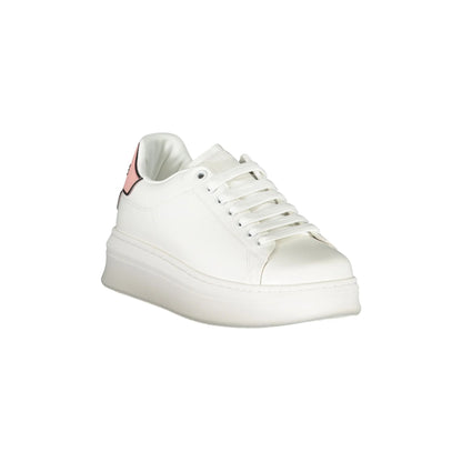GAELLE PARIS Scarpe Sneakers Donna Rosa con Dettagli a Contrasto - vista 2