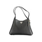 GUESS JEANS Borsa Donna Sora Nera a Spalla con Tre Scomparti e Dettagli Eleganti Borse Nero - foto prodotto