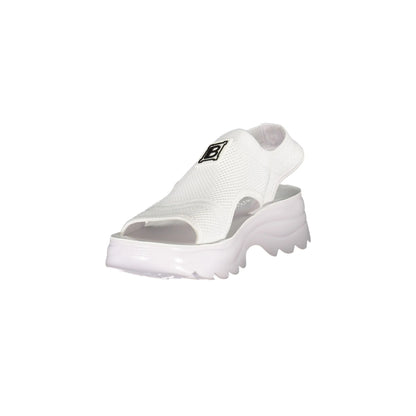 Laura Biagiotti Sandali Sandali Donna Bianco Logo - vista 3