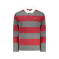 Pepe Jeans Polo Maniche Lunghe Uomo Rossa Ricamo Rosso - foto prodotto