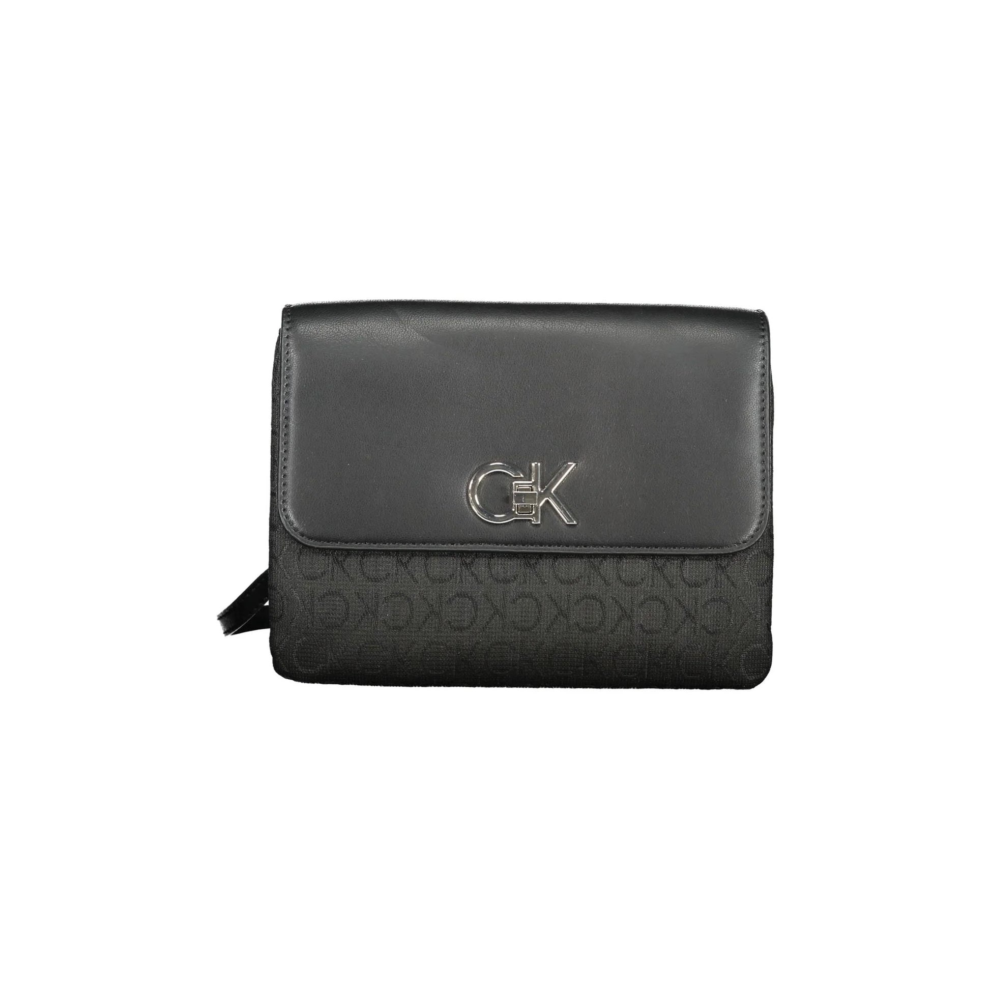 Calvin Klein Borsa Donna Nera con Manico in Catena e Tracolla Removibile Borse Nero - foto prodotto