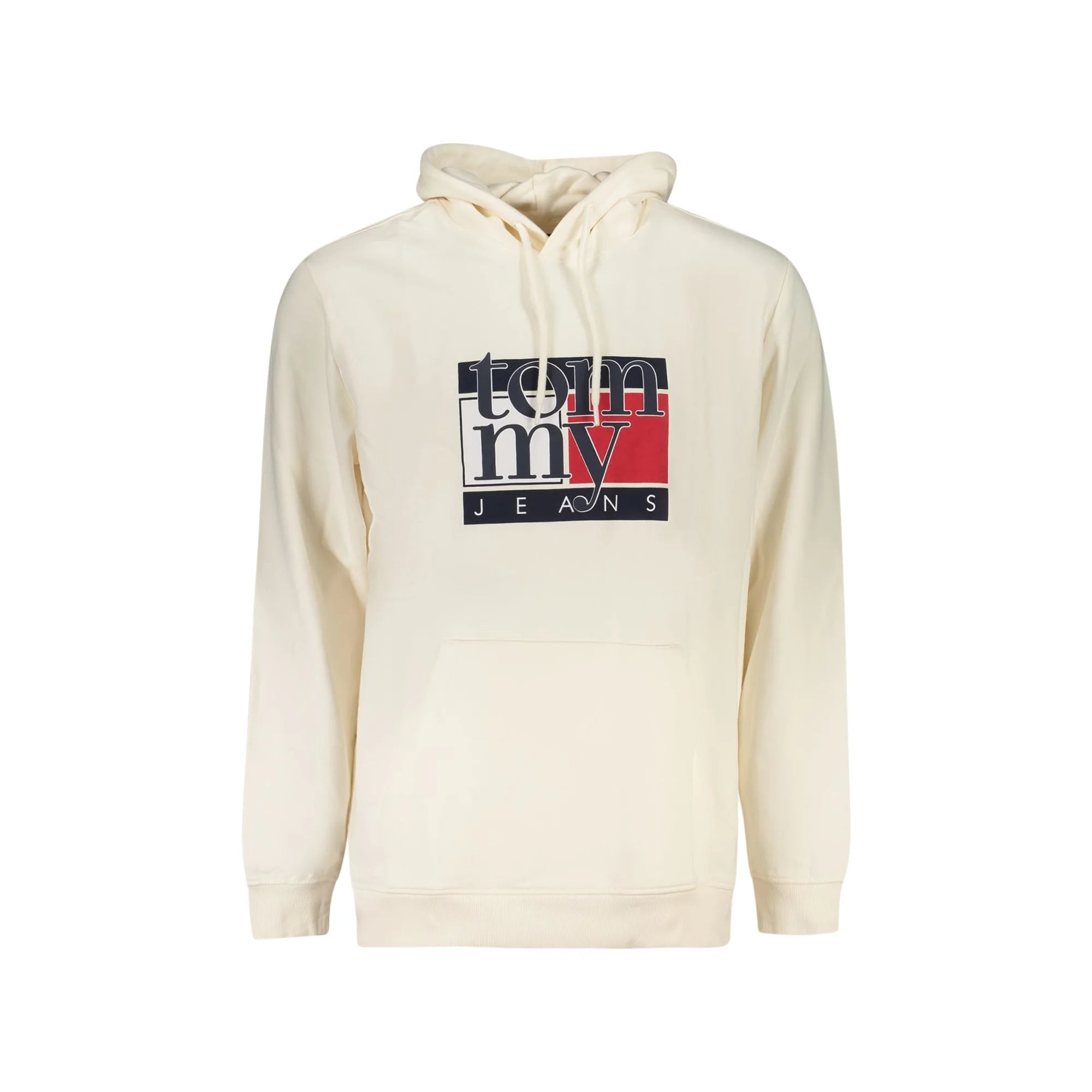 TOMMY HILFIGER FELPA SENZA ZIP UOMO BIANCO