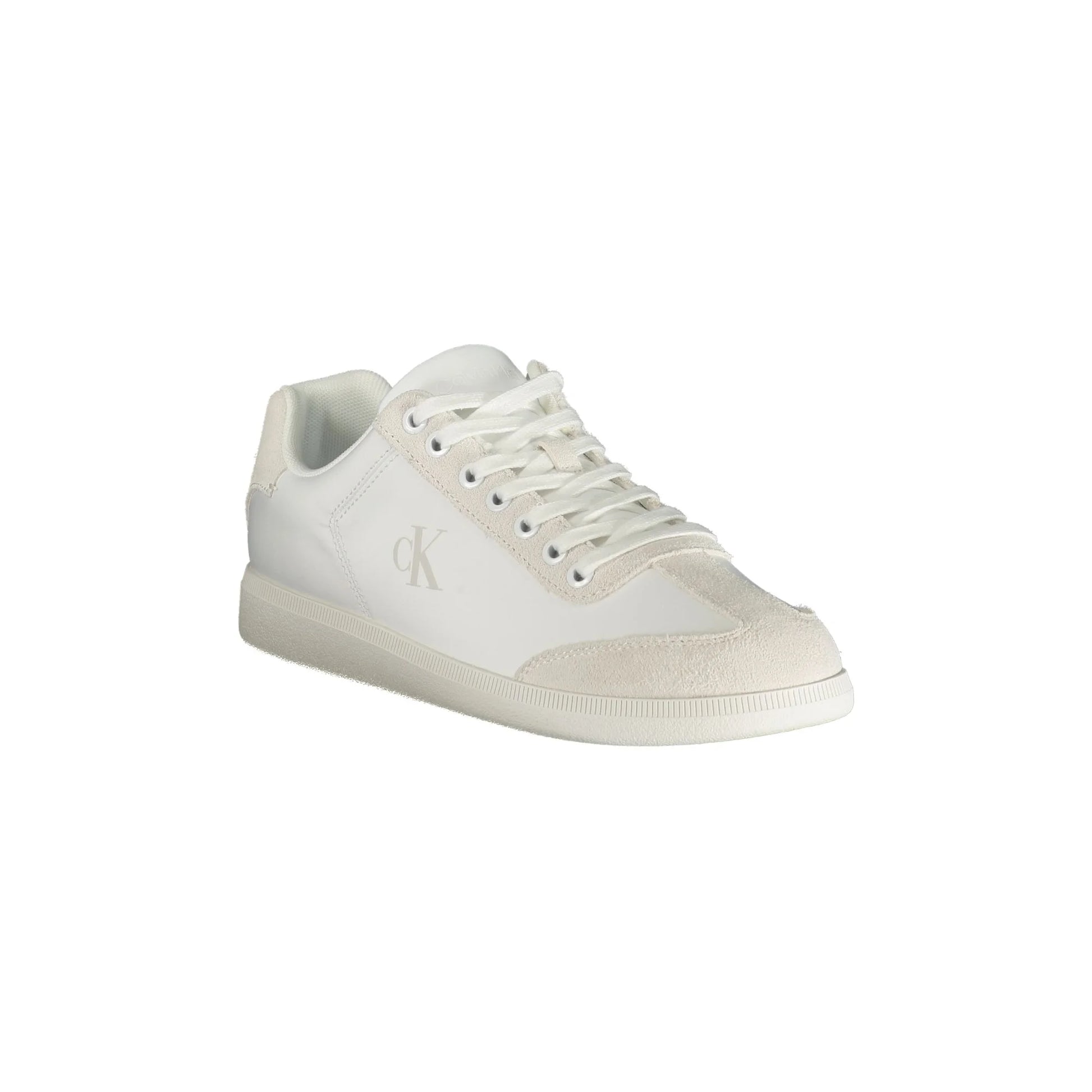 Calvin Klein Sneakers Uomo Bianche Stampa Logo bianco - vista 2