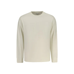 Timberland T-Shirt Maniche Lunghe Uomo Beige Ricamo Logo