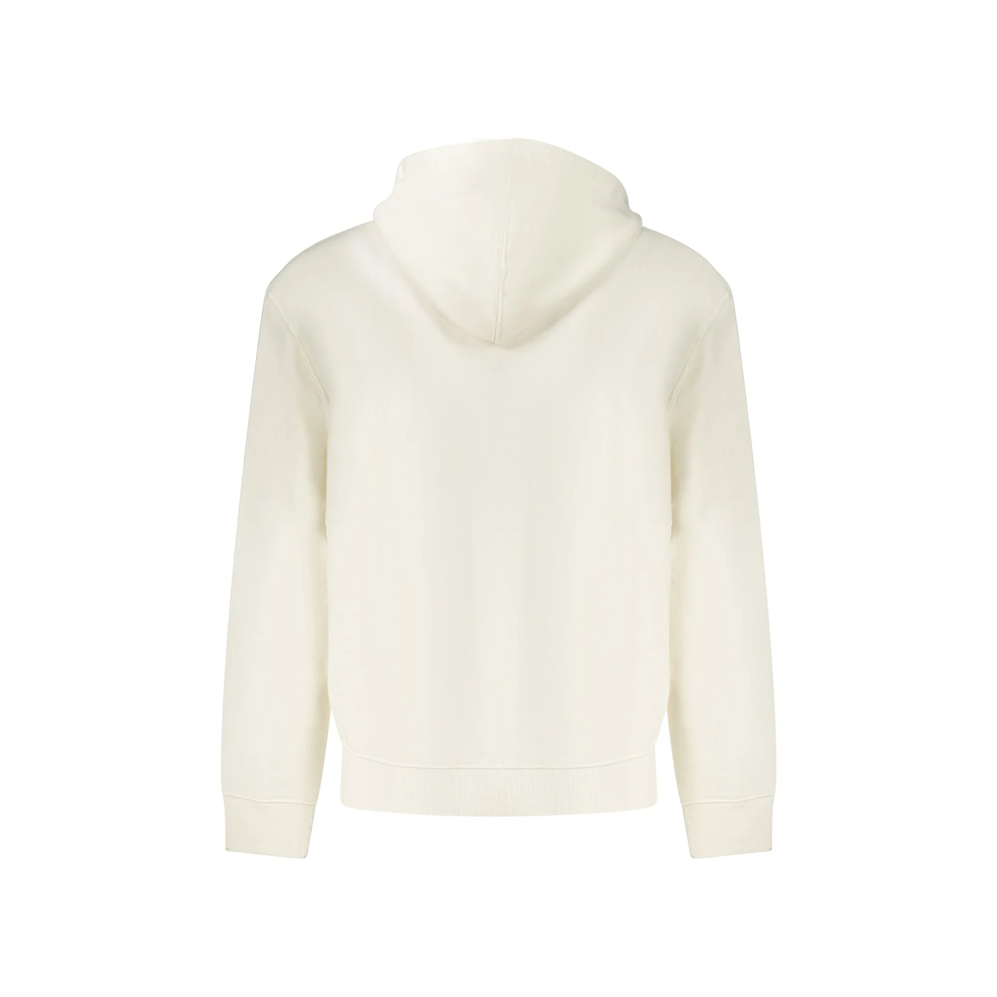 GUESS JEANS FELPA SENZA ZIP UOMO BIANCO