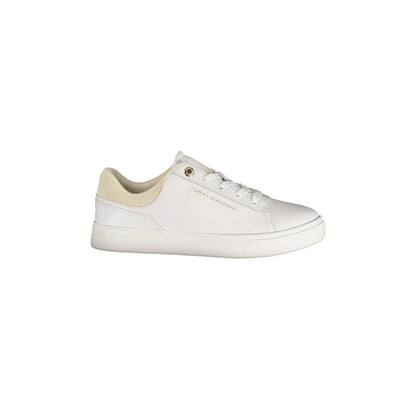 Tommy Hilfiger Sneakers Donna Bianche Stampa Logo Bianco - foto prodotto