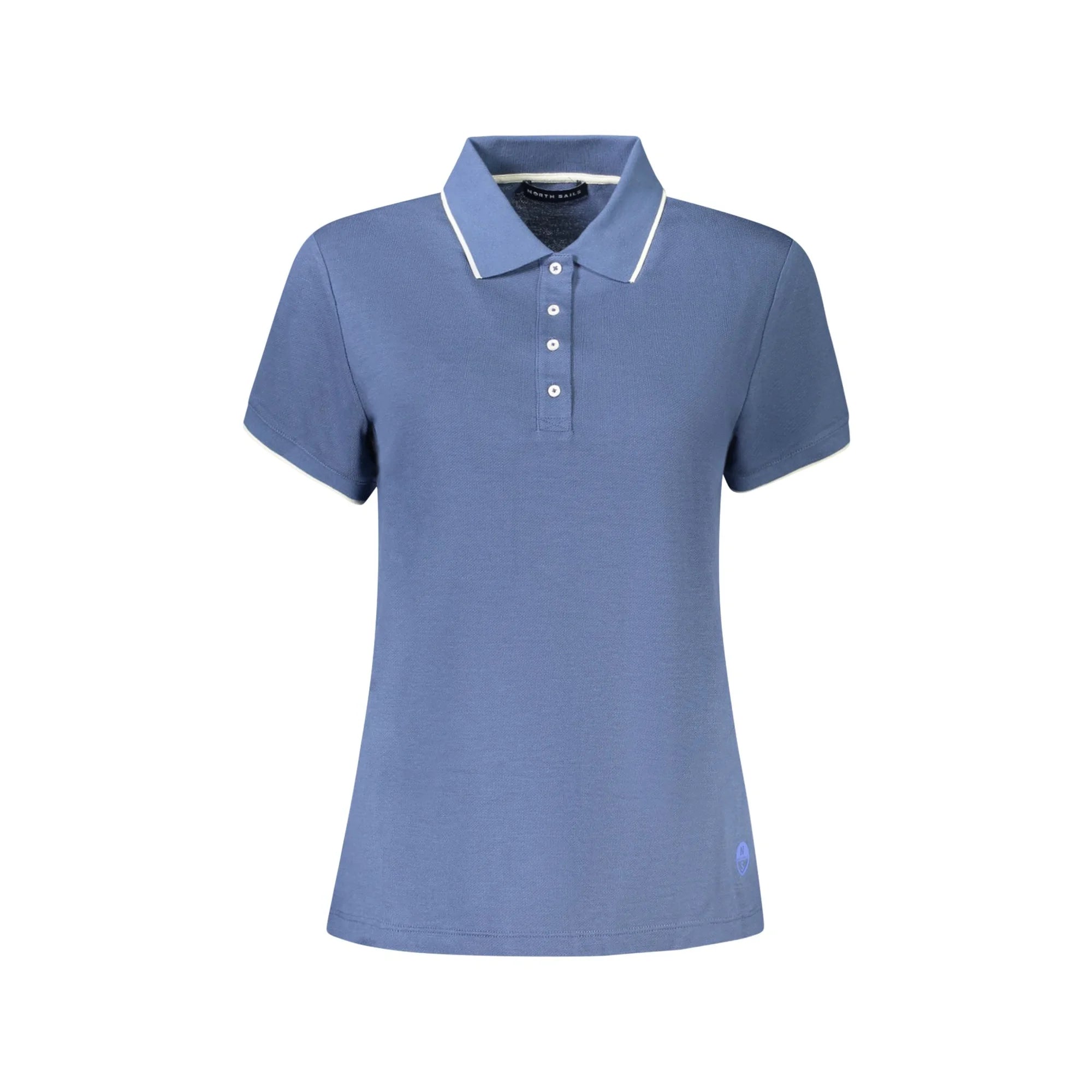 North Sails Polo Maniche Corte Donna Blu Stampa - foto prodotto