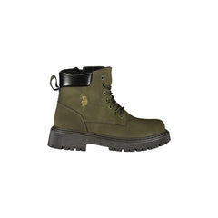 U.S. Polo Assn. Stivaletti Donna Verdi Stampa Logo