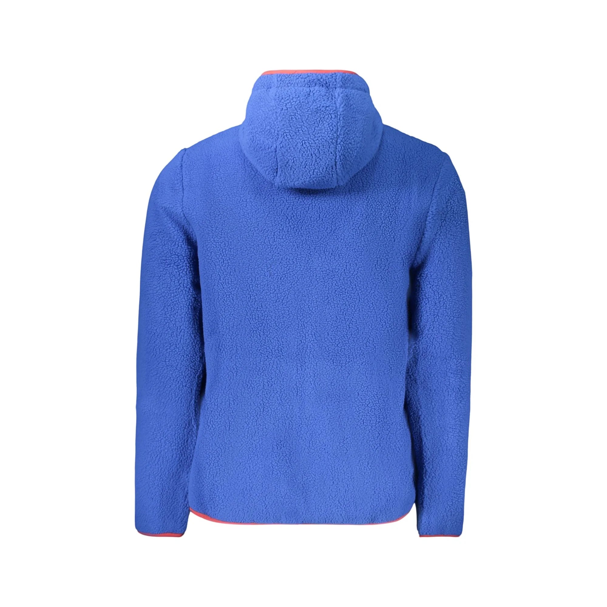 NORWAY 1963 FELPA CON ZIP UOMO BLU