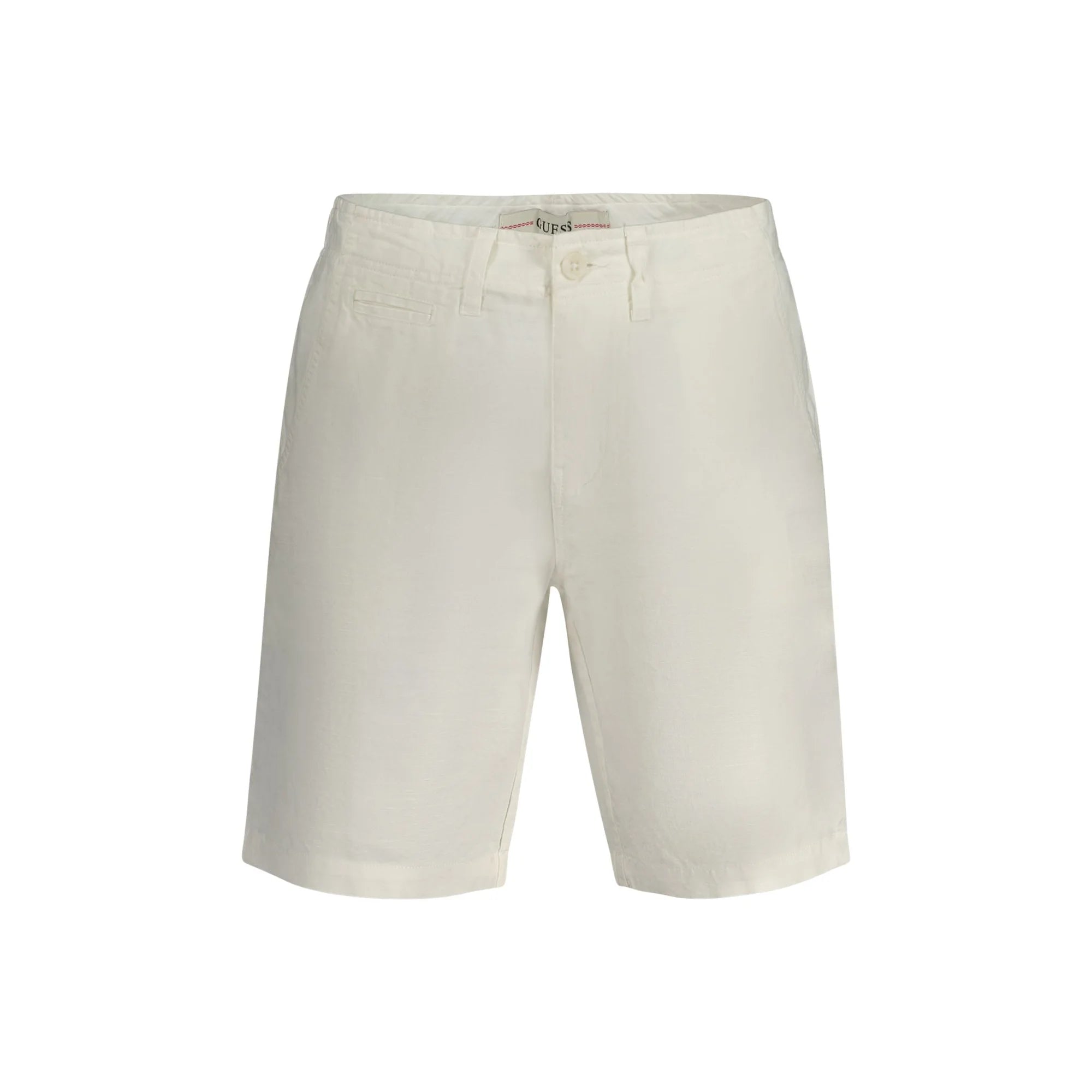 GUESS JEANS PANTALONE BERMUDA UOMO BIANCO