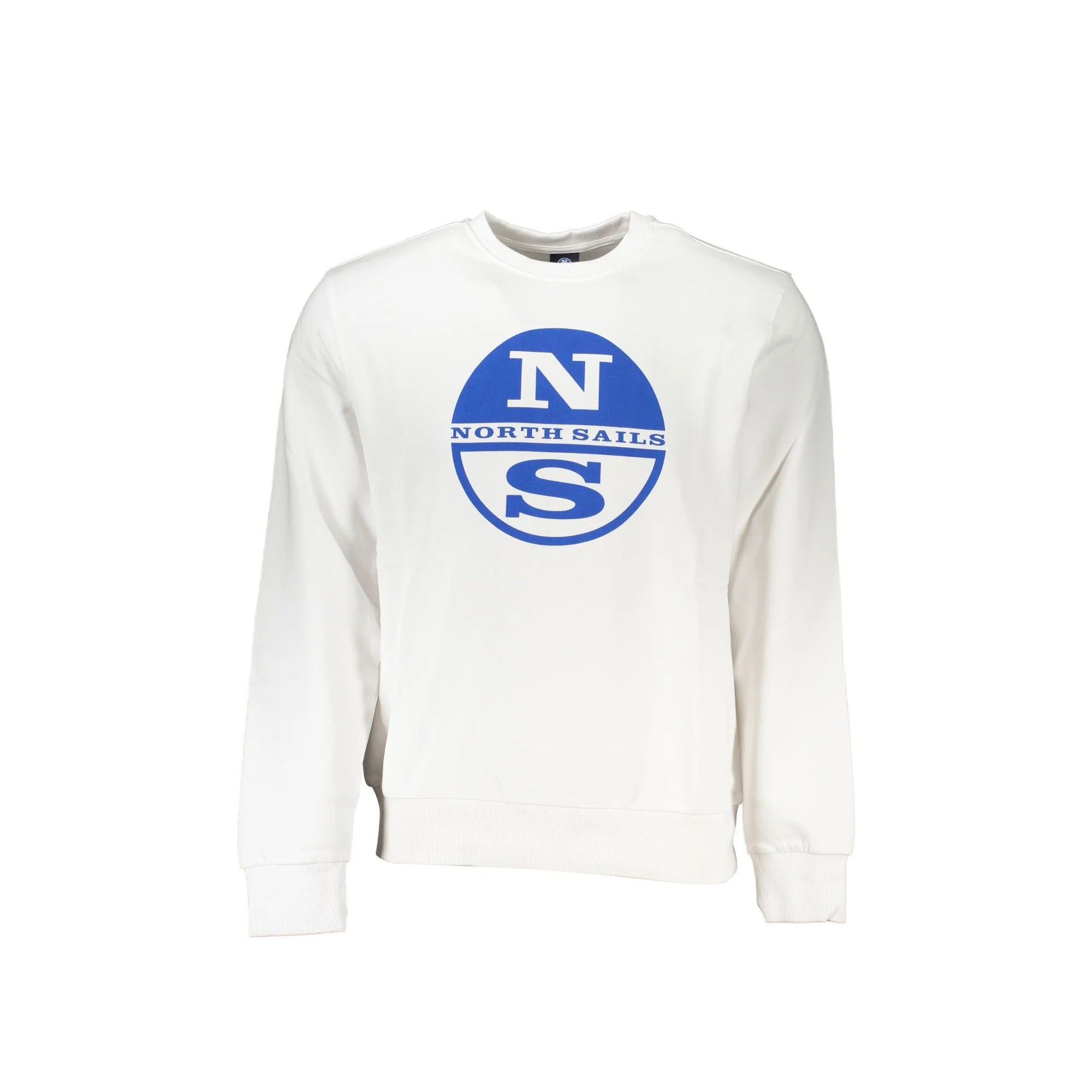 NORTH SAILS FELPA SENZA ZIP UOMO BIANCO