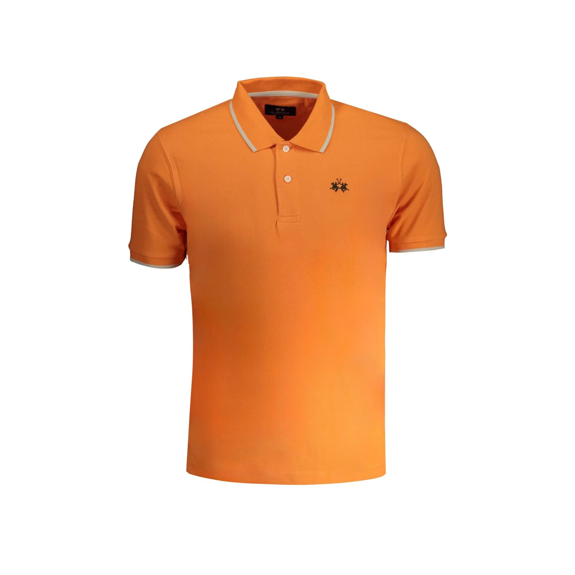 LA MARTINA POLO MANICHE CORTE UOMO ARANCIO