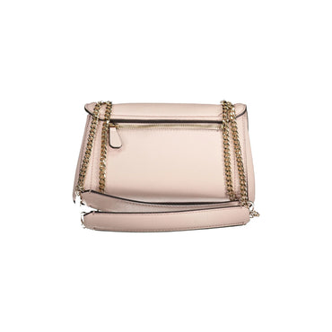 GUESS JEANS Borsa Donna a Spalla Noelle Rosa con Catena Borse - vista 2