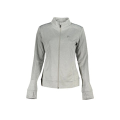 Fila Felpa Maniche Lunghe Donna Grigia Zip