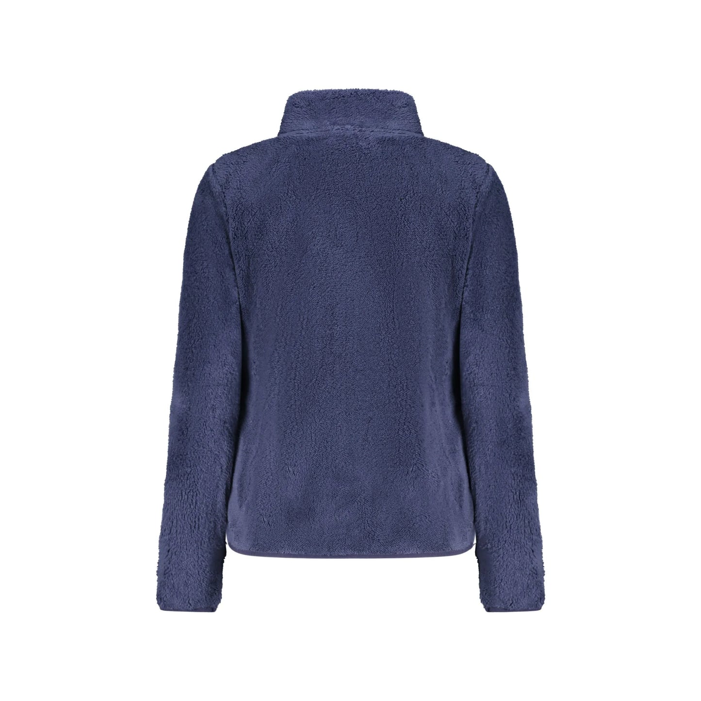 Norway 1963 Felpa Donna Blu con Zip Peluche Applicazione Logo Felpe - vista 2