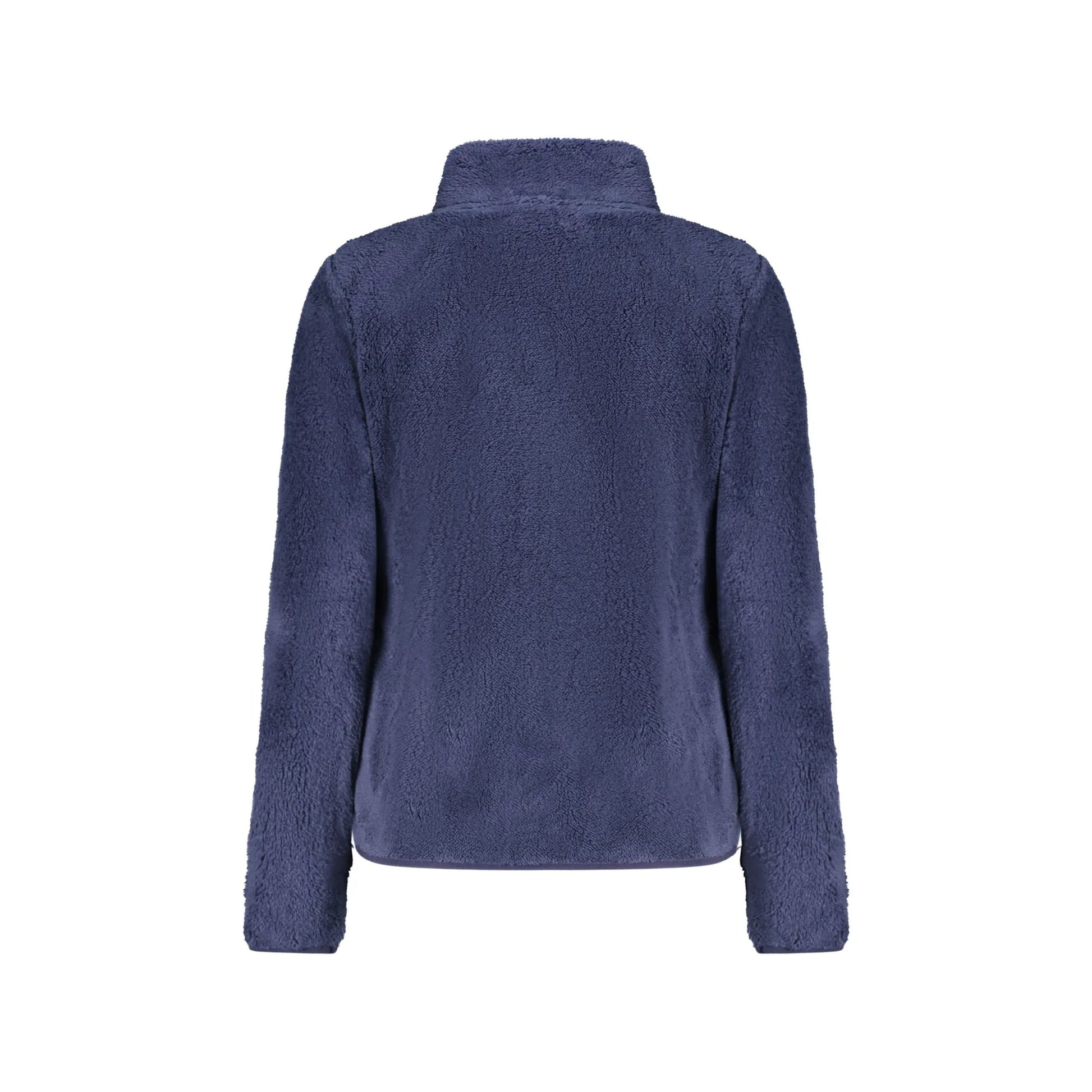 Norway 1963 Felpa Donna Blu con Zip Peluche Applicazione Logo Felpe - vista 2