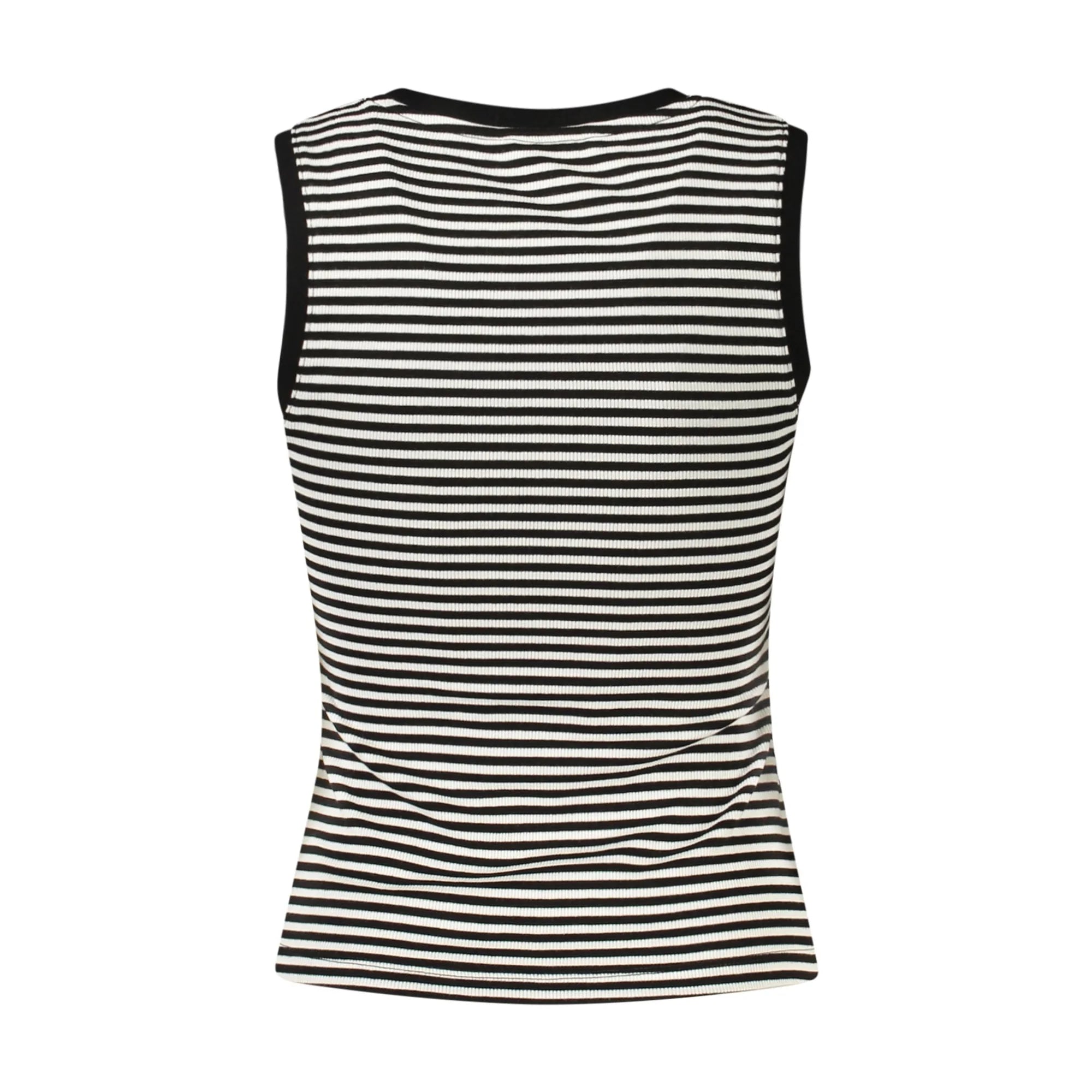 TOMMY HILFIGER CANOTTA DONNA NERO