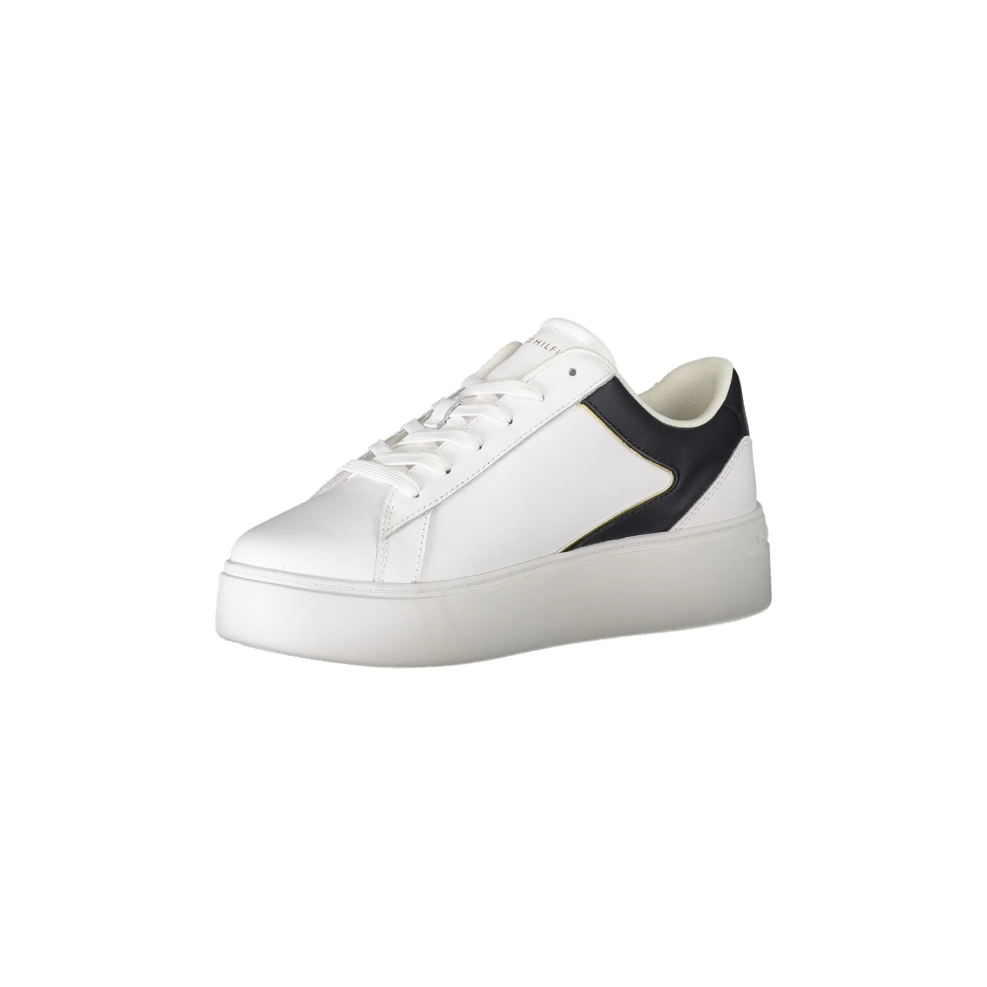 TOMMY HILFIGER Scarpe Sneakers Donna Bianche con Dettagli a Contrasto bianco - vista 3