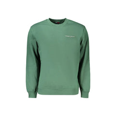 Tommy Hilfiger Felpa Maniche Lunghe Uomo Verde Ricamo Logo