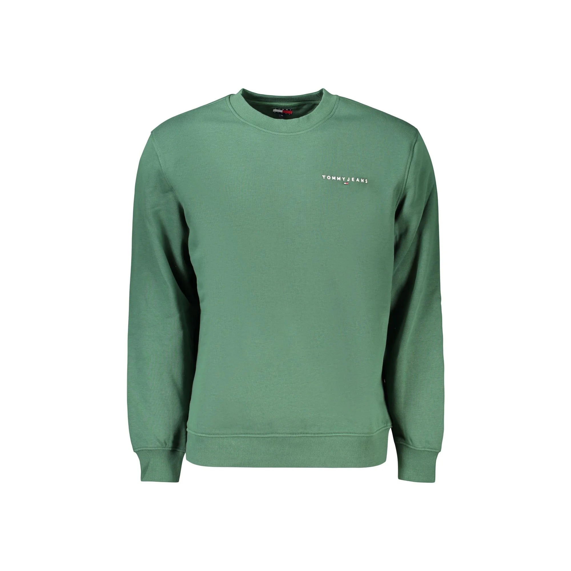 TOMMY HILFIGER FELPA SENZA ZIP UOMO VERDE