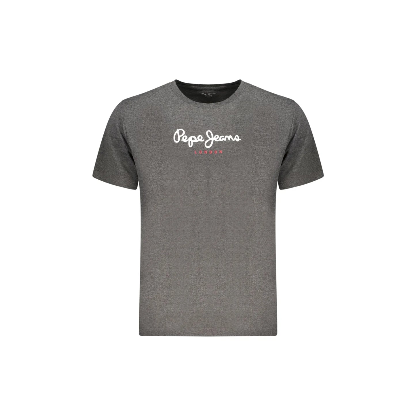 Pepe Jeans T-Shirt Maniche Corte Uomo Grigia Stampa Logo Grigio - foto prodotto