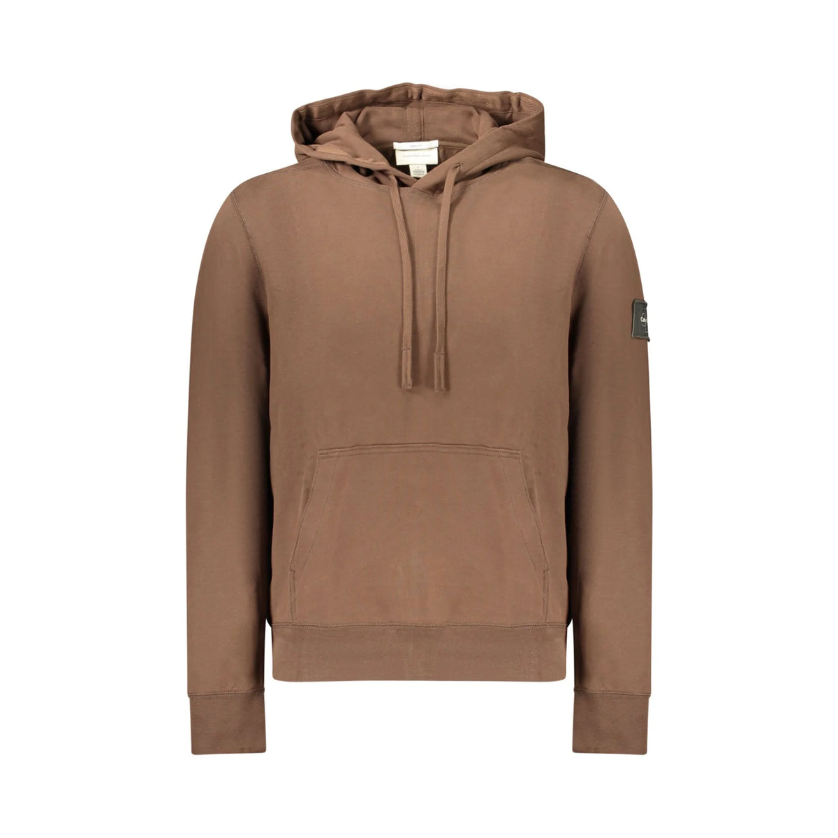 CALVIN KLEIN FELPA SENZA ZIP UOMO MARRONE