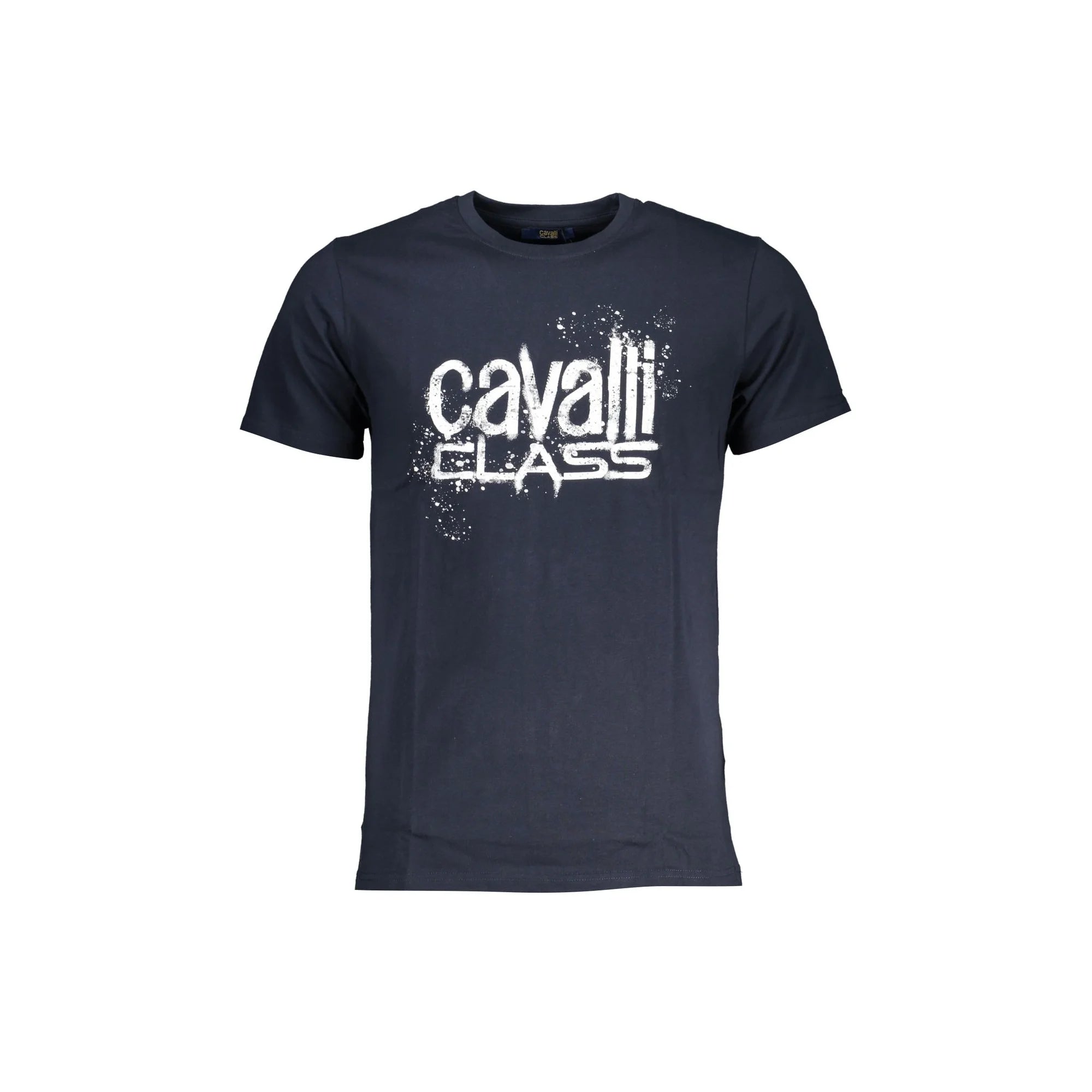 CAVALLI CLASS T-SHIRT MANICHE CORTE UOMO BLU