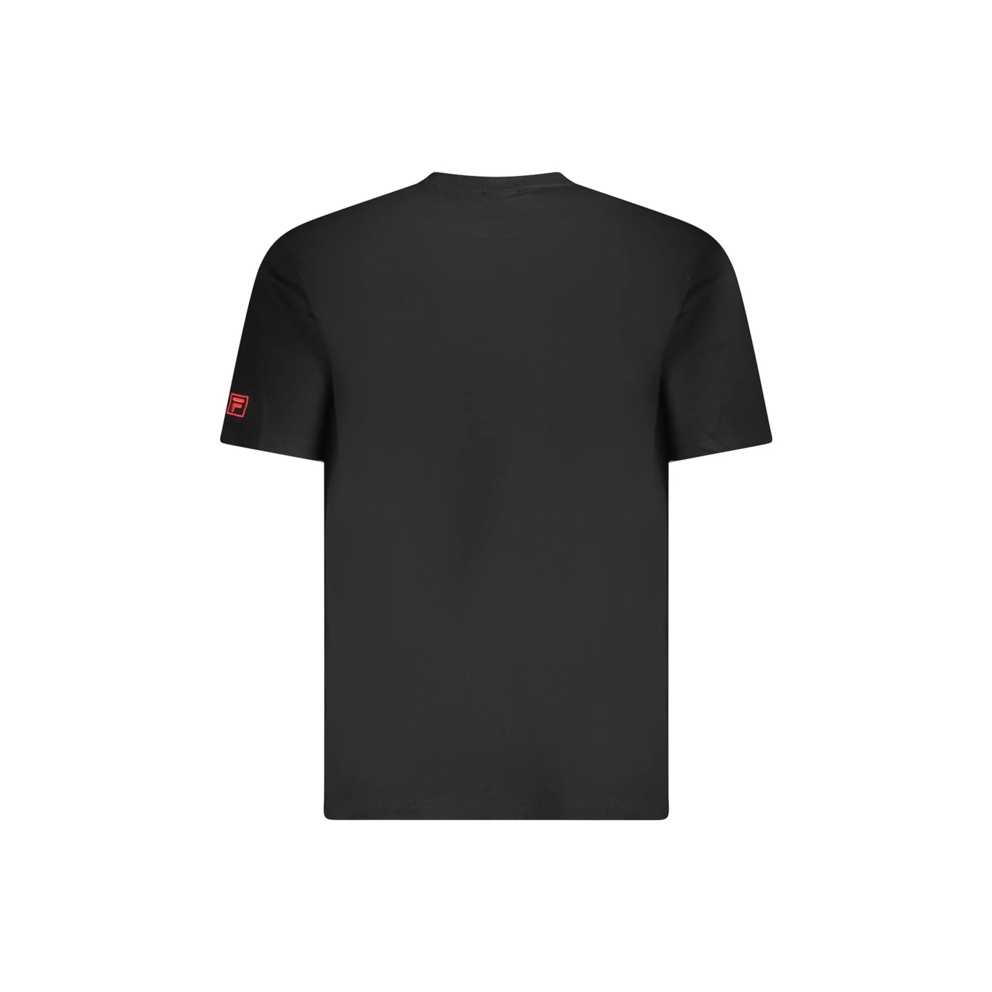 Fila T-Shirt Maniche Corte Uomo Nera Stampa nero - vista 2