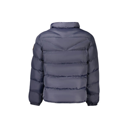 Napapijri Giubbotto Uomo Blu Relaxed Fit con Tasche e Dettagli Logo Giubbotti e Giacche - vista 2