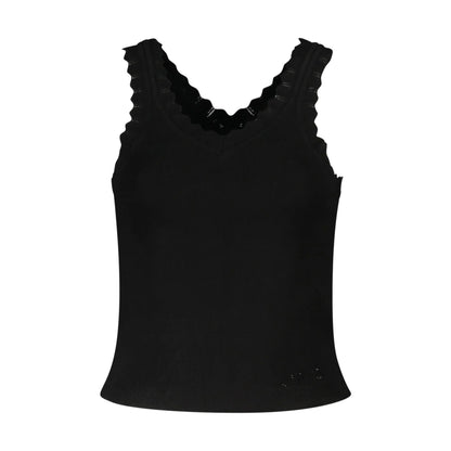 Guess Jeans Canotta Donna Nera Strass Camicie Nero - foto prodotto