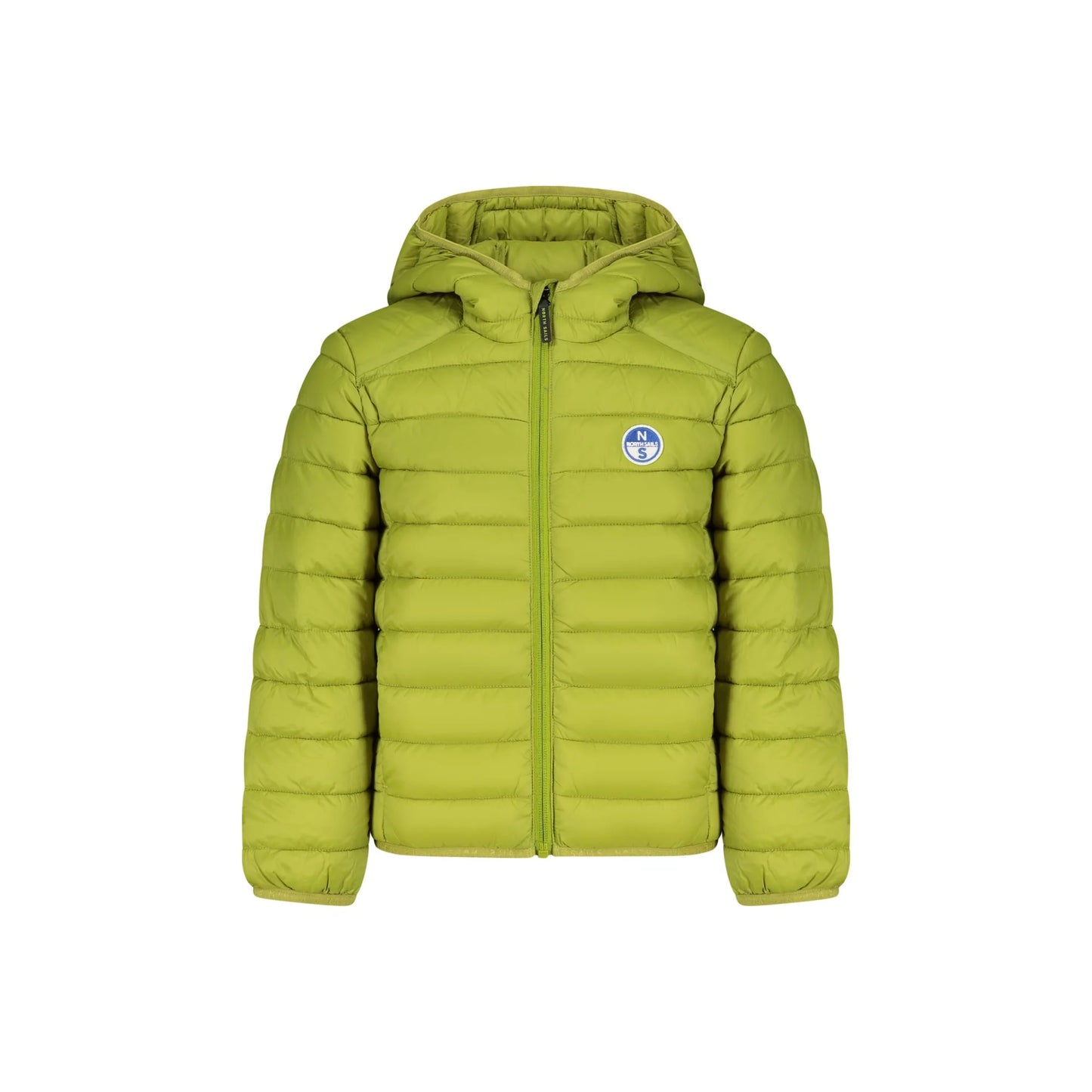North Sails Giubbotto Bambino Verde con Cappuccio Water Resistant Logo Giubbotti e Giacche unisex - foto prodotto