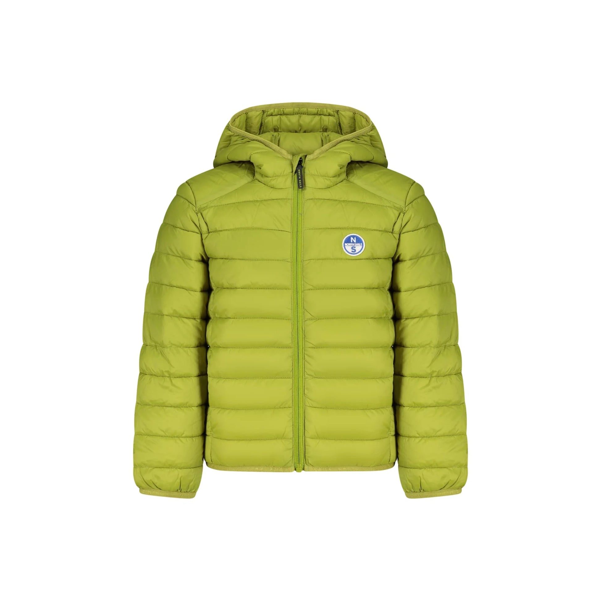 North Sails Giubbotto Bambino Verde con Cappuccio Water Resistant Logo Giubbotti e Giacche unisex - foto prodotto