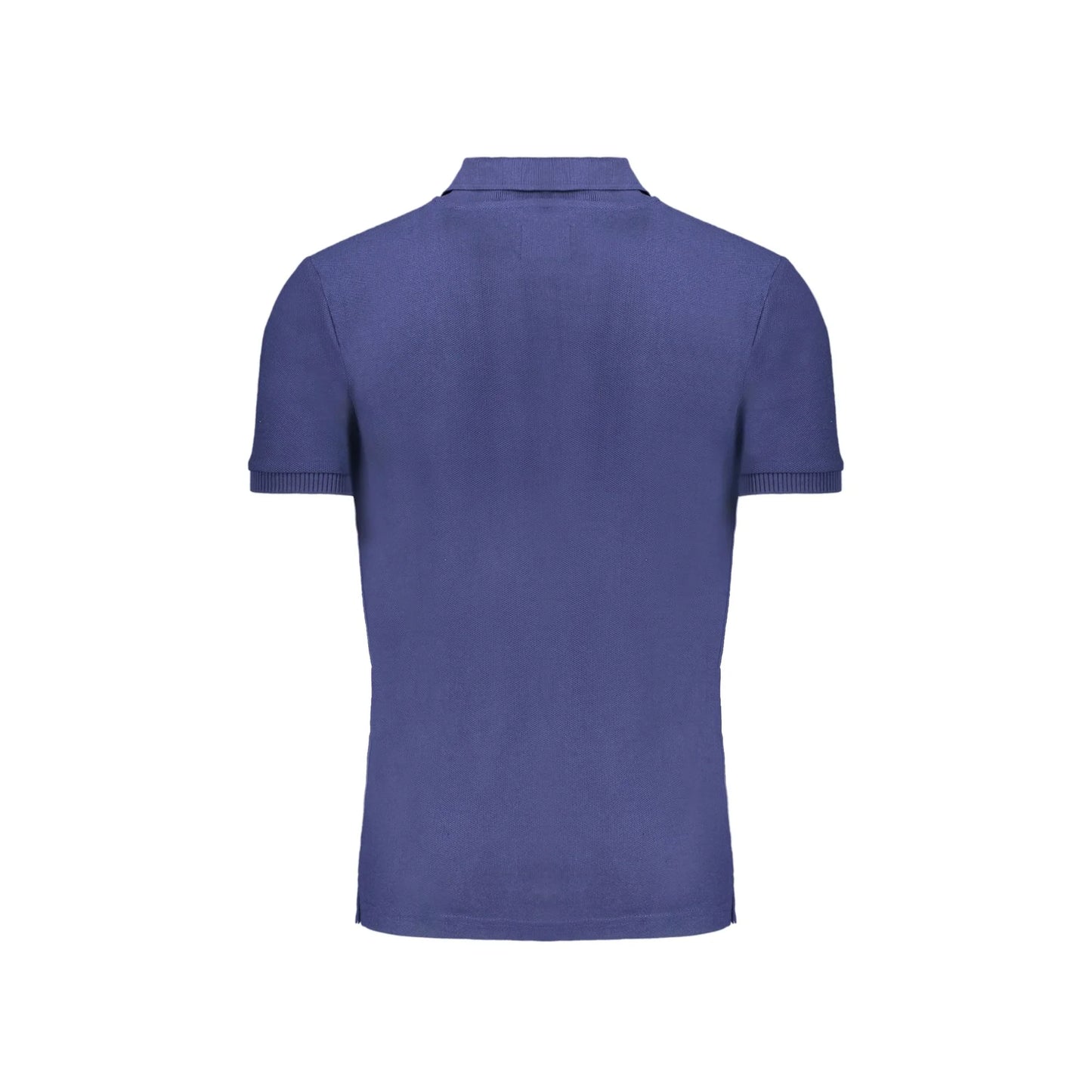 Gian Marco Venturi Polo Maniche Corte Uomo Blu Ricamo - vista 2