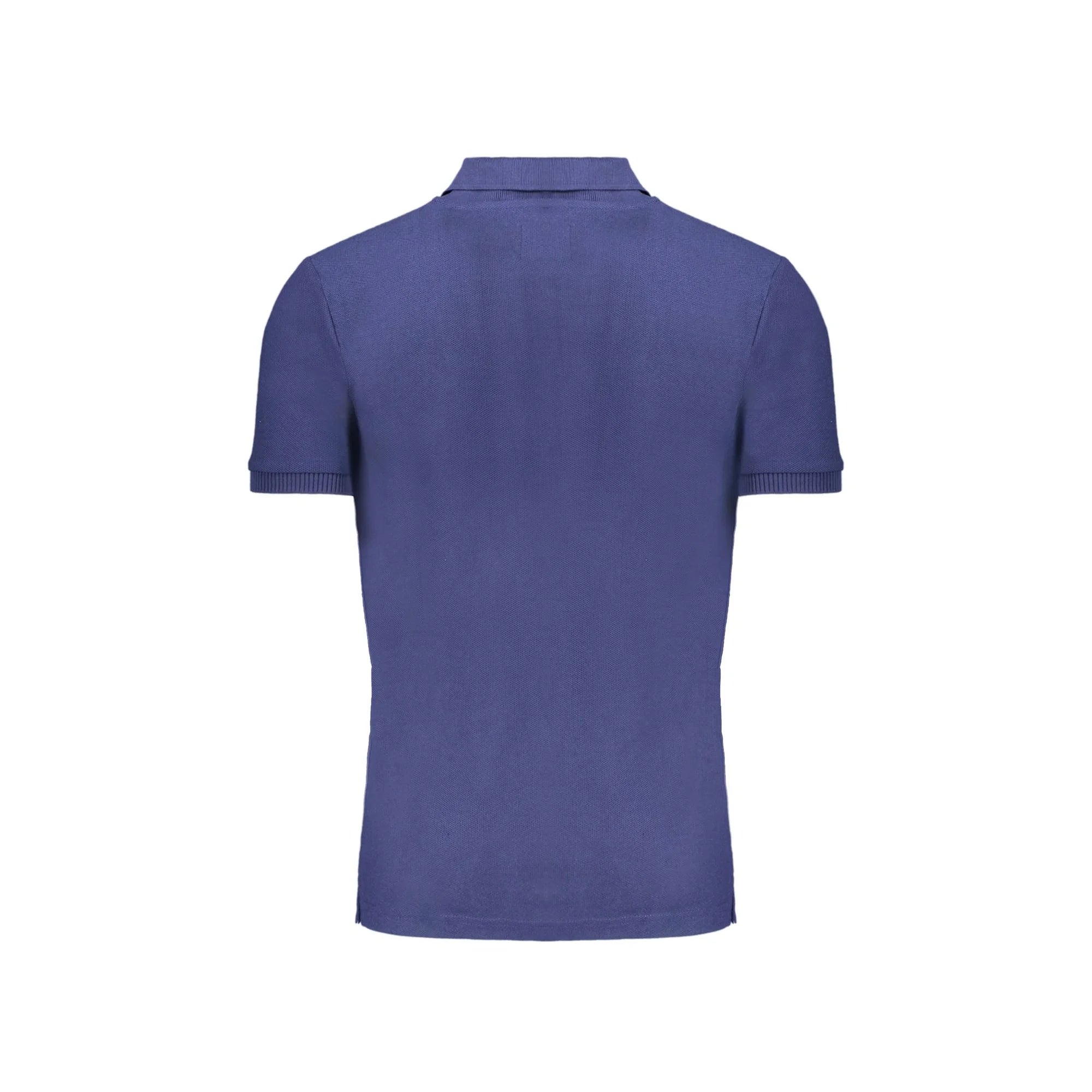 GIAN MARCO VENTURI POLO MANICHE CORTE UOMO BLU