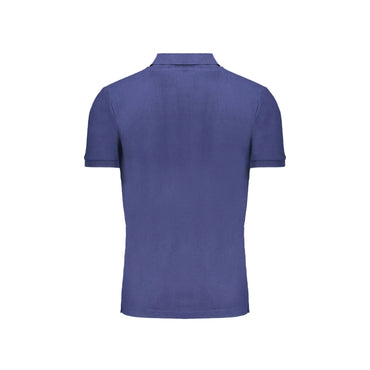 Gian Marco Venturi Polo Maniche Corte Uomo Blu Ricamo - vista 2
