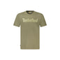 Timberland T-Shirt Maniche Corte Uomo Verde Stampa Logo - foto prodotto