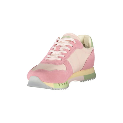 Blauer Sneakers donna rosa