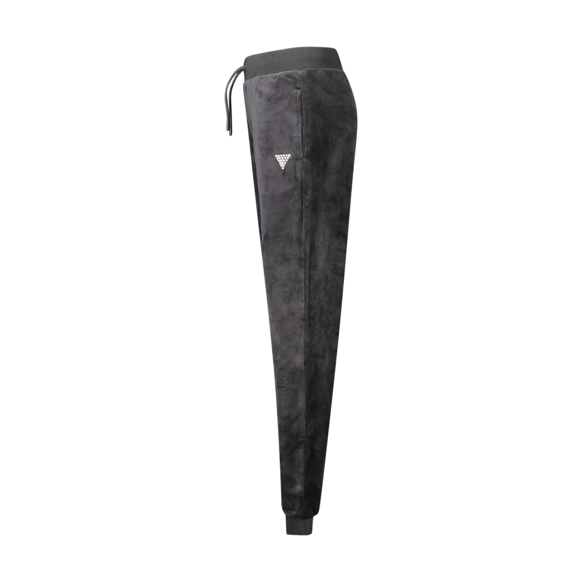 Guess Jeans Pantaloni Bambina Nero Strass Logo bambino - vista 3