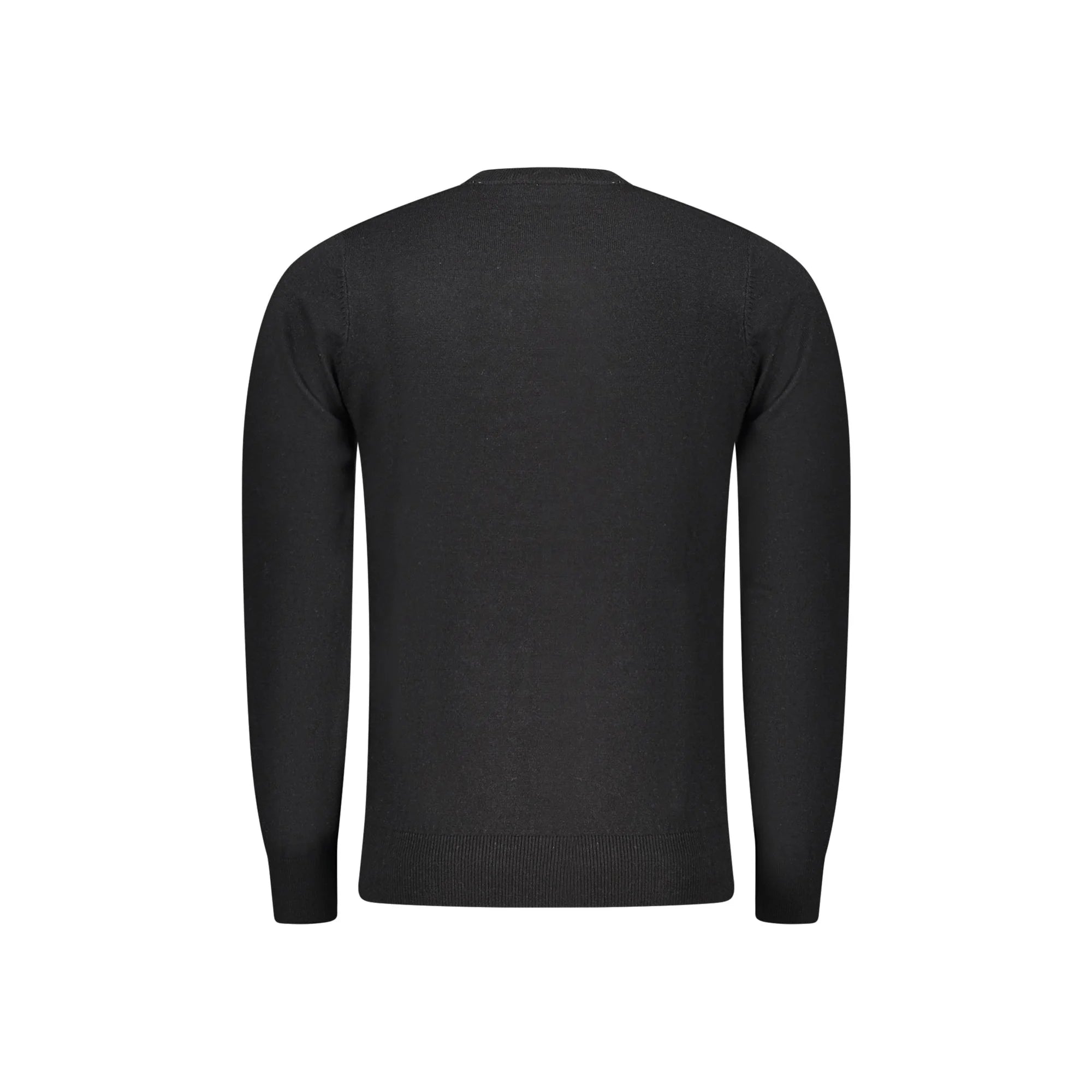 Rifle Maglia Uomo Nera Ricamo Maglie nero - vista 2