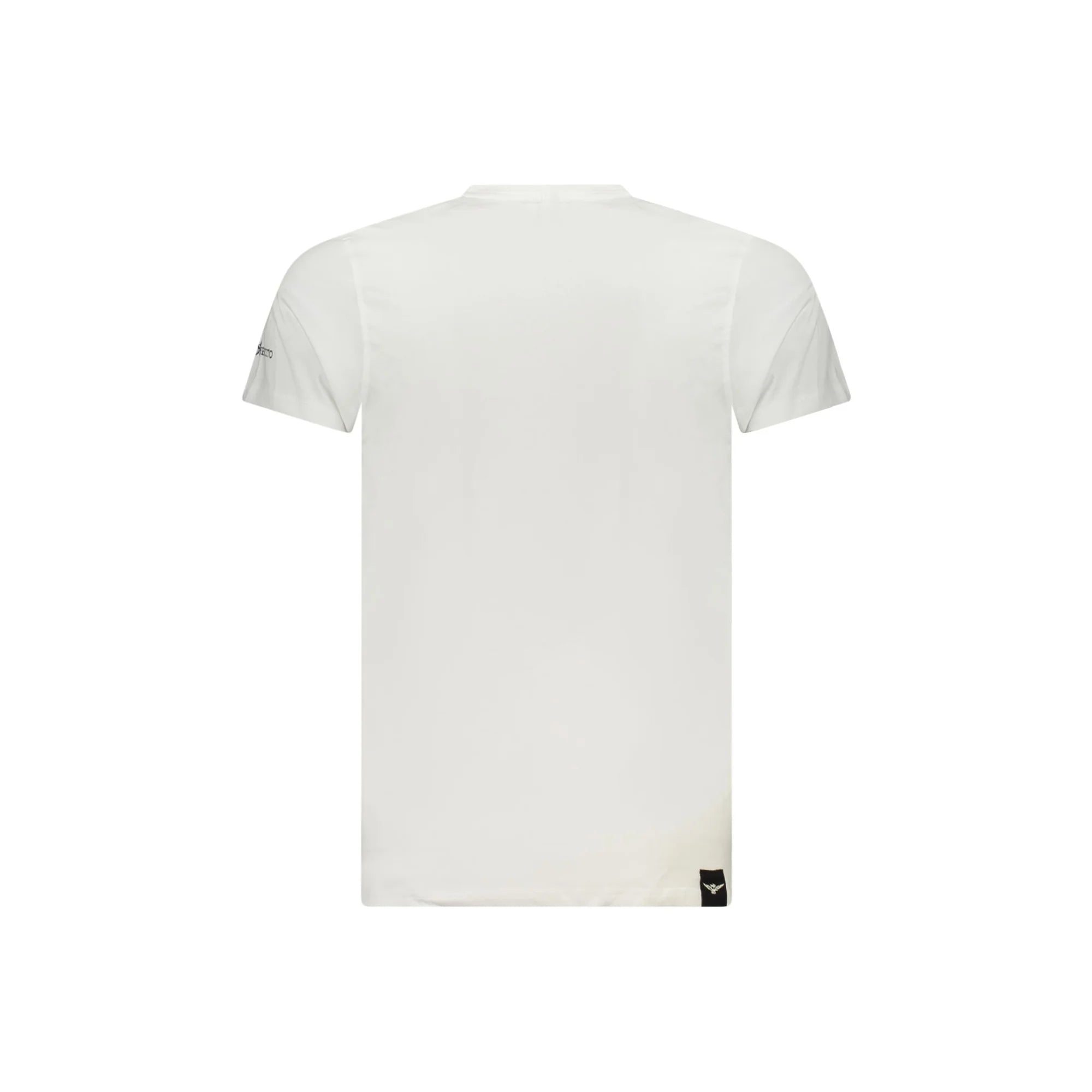 ACCADEMIA MILITARE T-SHIRT MANICHE CORTE UOMO BIANCO