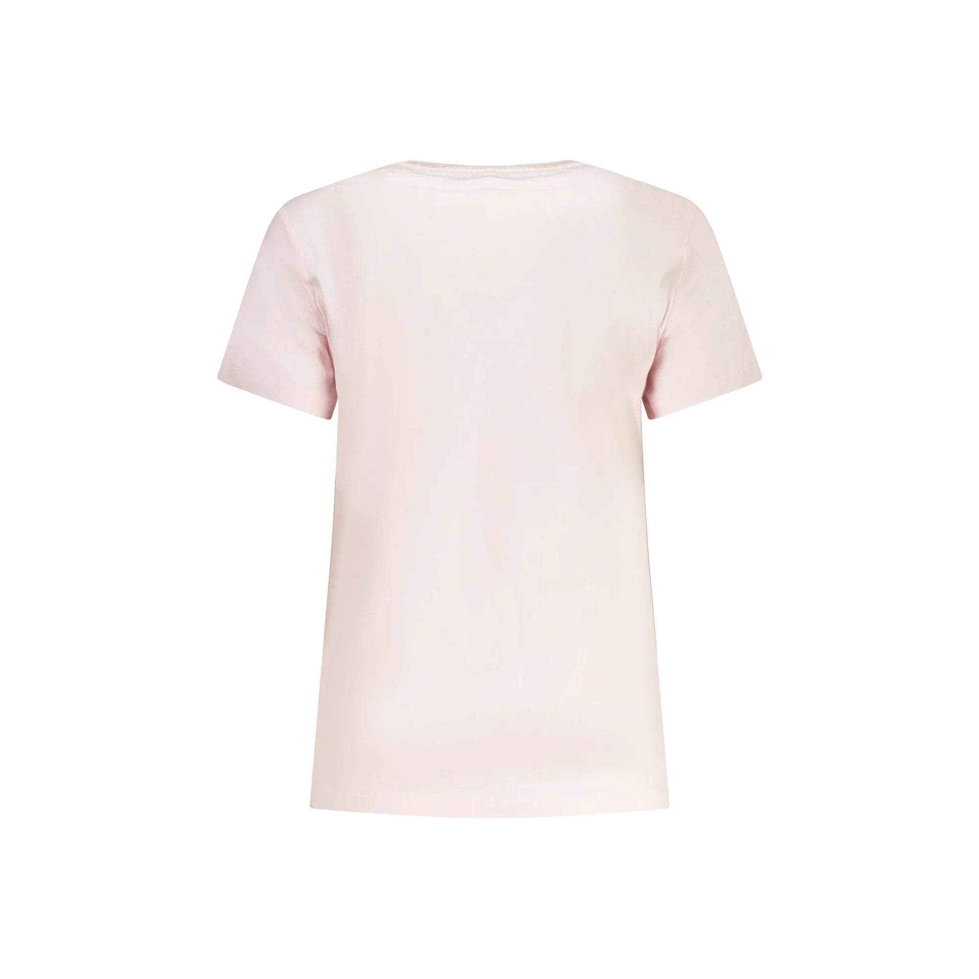 GUESS JEANS T-SHIRT MANICHE CORTE DONNA ROSA