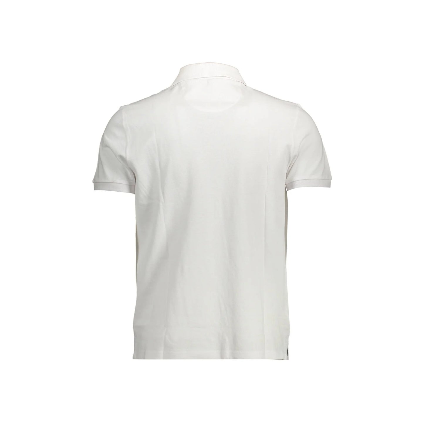 North Sails Polo Maniche Corte Uomo Bianca Logo bianco - vista 2